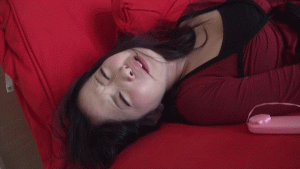 ガンギマリ催● ～完全に性欲の奴●になった美少女～ 芹沢つむぎ  エロGIF動画007